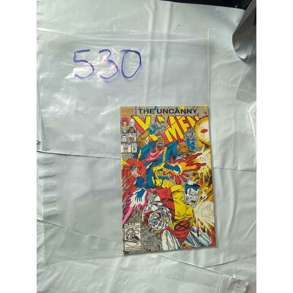 The Uncanny X-Men Comic Book 282 Marvel 30th Anniversary